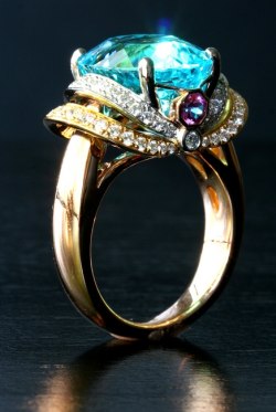 paraiba tourmaline ring