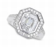 Art Deco Engagement Rings Diamonds
