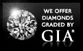 Diamonds graded by the Gemological Institute of America (GIA)